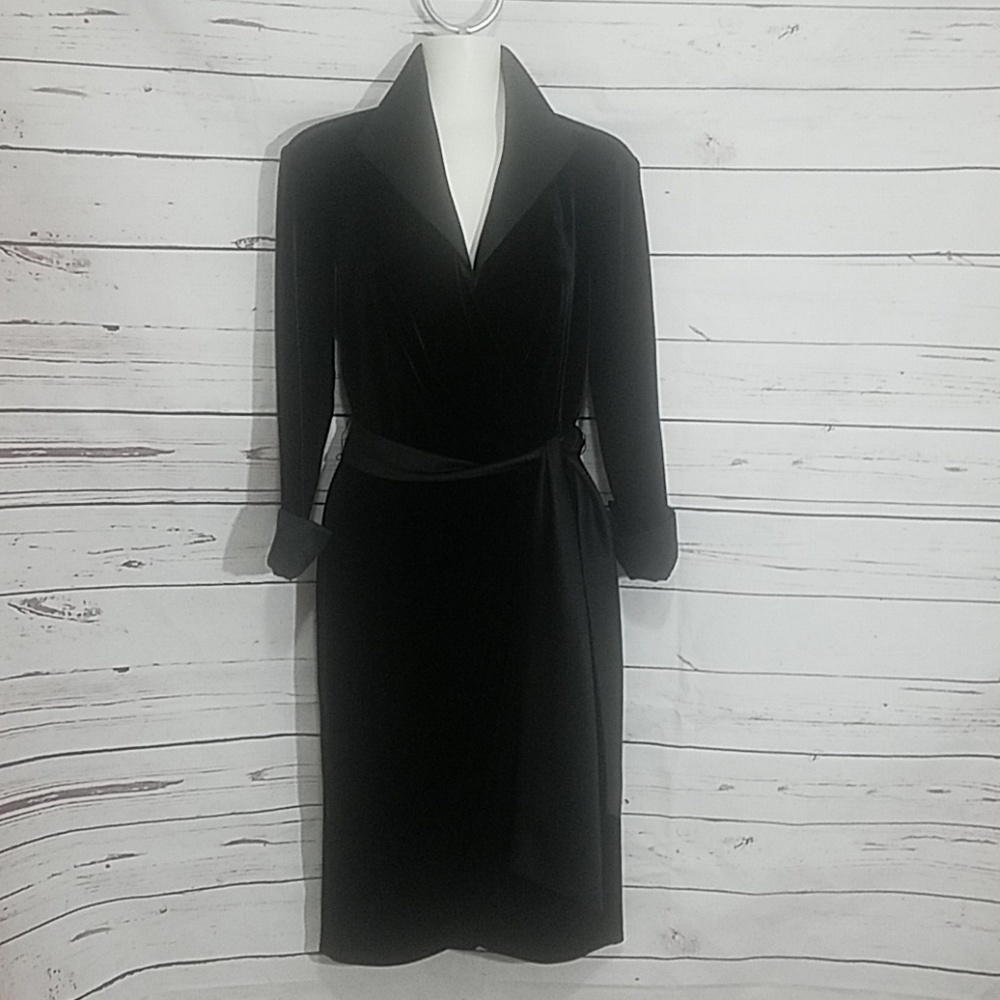 Tadashi Shoji velvet dress